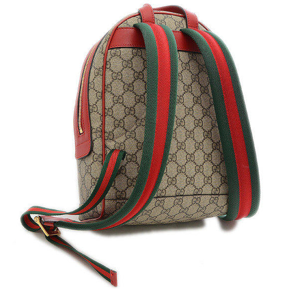 GUCCI GG Supreme Flower & Snake Embroidered Backpack 427042 - Picture 2 of 7